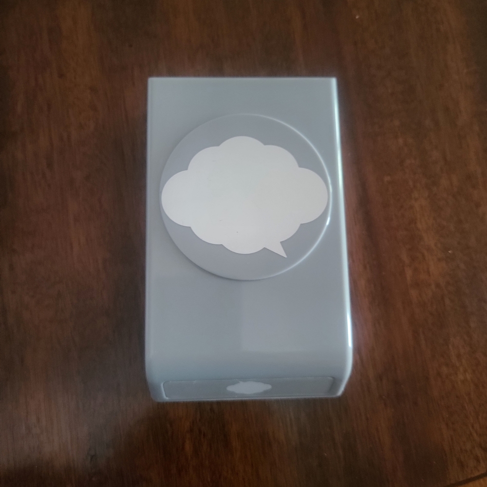 Gray Speech Cloud  Punch